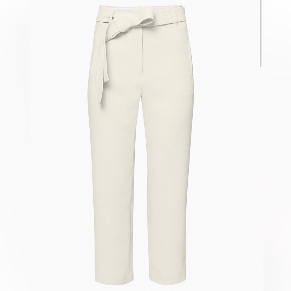Wilfred Cream Women's Trousers
Tie-front Pant size 8 - Picture 1 of 13